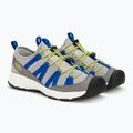 KEEN Motozoa Sneaker grigio acciaio/primula sera scarpe junior 4