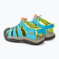 KEEN Newport Boundless sandali da bambino blu atollo/verde daiquiri 3