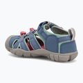 KEEN Seacamp II CNX sandali per bambini blu coronet/rosa caldo 3