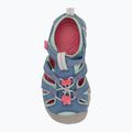 KEEN Seacamp II CNX sandali per bambini blu coronet/rosa caldo 5