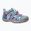 KEEN Seacamp II CNX sandali per bambini blu coronet/rosa caldo 8