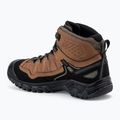 Scarponi da trekking da uomo KEEN Targhee IV Mid Wp largo bison /brindle 3