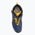 KEEN Skua Mid WP JR scarpe da trekking per bambini Accademia Navale/Giallo Lupo 5