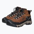 Scarpe da trekking per bambini KEEN Targhee IV Mid Waterproof bison/brindle 8