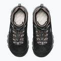 Scarpe da trekking per bambini KEEN Targhee IV Low Waterproof nero/grigio acciaio 6