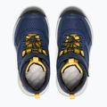 KEEN Skua Mid WP scarpe da trekking per bambini Accademia Navale/Giallo Lupo 3