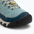 Scarpe da trekking per bambini KEEN Targhee IV Low Waterproof reef waters/verde daiquiri 7
