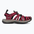 KEEN Whisper sandali da donna beaujolais/nero 2