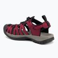 KEEN Whisper sandali da donna beaujolais/nero 3