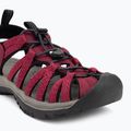 KEEN Whisper sandali da donna beaujolais/nero 7