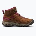Scarpe da trekking donna KEEN Targhee IV Mid Wp bison/beaujolais 3