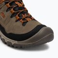 Scarpe da trekking uomo KEEN Targhee IV WP sea turtle/roasted pecan 7