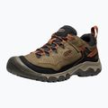 Scarpe da trekking uomo KEEN Targhee IV WP sea turtle/roasted pecan 8