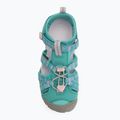 Sandali junior KEEN Seacamp II CNX bright aqua/giggle pink 5