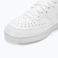 Scarpe da donna Nike Court Vision Low Next Nature white/white/white 8