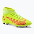 Scarpe da calcio per bambini Nike Superfly 8 Club FG/MG Jr volt/nero/cremisi