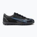 Scarpe da calcio per bambini Nike Vapor 14 Academy TF Jr nero/grigio ferro 2