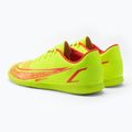 Scarpe da calcio da uomo Nike Vapor 14 Club IC volt /right crimson 3