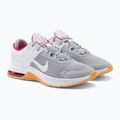 Scarpe da ginnastica uomo Nike Air Max Alpha Trainer 4 lt grigio fumo/bianco/rosso ciliegia 5