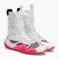 Nike Hyperko 2 Olympic Colorway bianco/nero/lucido cremisi scarpe da boxe 4