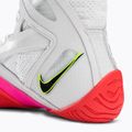 Nike Hyperko 2 Olympic Colorway bianco/nero/lucido cremisi scarpe da boxe 10