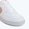 Nike Court Vision Low Next Nature scarpe da donna oxford bianco/rosa 7