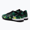 Uomo Nike Phantom GT2 Academy SW TF scarpe da calcio nero/metallico platino/verde strike 3