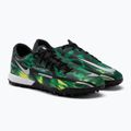 Uomo Nike Phantom GT2 Academy SW TF scarpe da calcio nero/metallico platino/verde strike 5