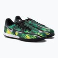 Nike Phantom GT2 Academy SW IC Jr scarpe da calcio nero / platino metallico / verde sciopero 5