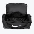 Borsa da allenamento Nike Brasilia 9.5 60 l nero/nero/bianco 9