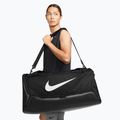 Nike Brasilia 9,5 borsa da allenamento nero/nero/bianco 8