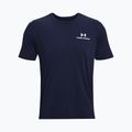 Maglietta da allenamento Under Armour Rush Energy da uomo, blu notte/bianco 4