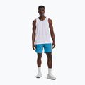 Canotta da running Under Armour Streaker Singlet bianca/bianca/riflettente da uomo 2