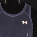 Canotta da running Under Armour Streaker Singlet bianca/bianca/riflettente da uomo 4