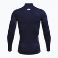 Maglia a maniche lunghe da allenamento uomo Under Armour Comp Mock UA Armour midnight navy/white 2