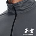 Felpa Under Armour UA Pique Track da uomo grigio pece/bianco 6