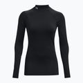 Under Armour Authentics CG Mockneck nero/bianco, manica lunga da allenamento per donna 5