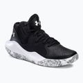 Under Armour GS Jet '21 nero/bianco scarpe da basket per bambini