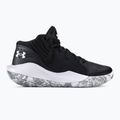Under Armour GS Jet '21 nero/bianco scarpe da basket per bambini 2