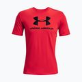 Maglietta Under Armour Sportstyle Logo uomo rosso/nero
