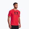 Maglietta Under Armour Sportstyle Logo uomo rosso/nero 3