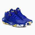 Under Armour GS Jet '21 scarpe da basket uomo royal/bianco 5