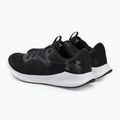 Scarpe da ginnastica da donna Under Armour W Charged Aurora 2 nero/nero/argento caldo metallizzato 3