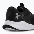 Scarpe da ginnastica da donna Under Armour W Charged Aurora 2 nero/nero/argento caldo metallizzato 9