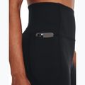 Leggings Under Armour donna Meridian Ultra High Rise nero/argento metallico 4