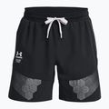 Pantaloncini da allenamento Under Armour da uomo UA Armourprint Woven nero/grigio alo. 3