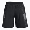 Pantaloncini da allenamento Under Armour da uomo UA Armourprint Woven nero/grigio alo. 4