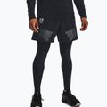Pantaloncini da allenamento Under Armour da uomo UA Armourprint Woven nero/grigio alo.