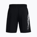 Pantaloncini da allenamento Under Armour Woven Graphic nero/bianco da uomo 6