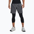 Pantaloncini da allenamento Under Armour da uomo Woven Graphic pitch grigio/nero